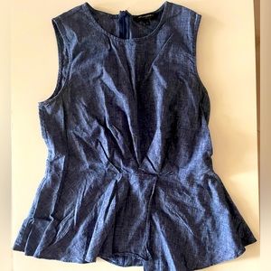Banana Republic Navy Top Size 2